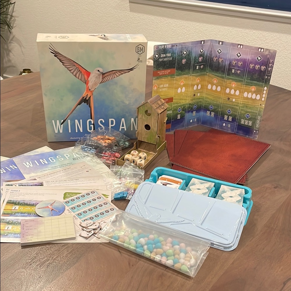 Wingspan Board Game with Accessories